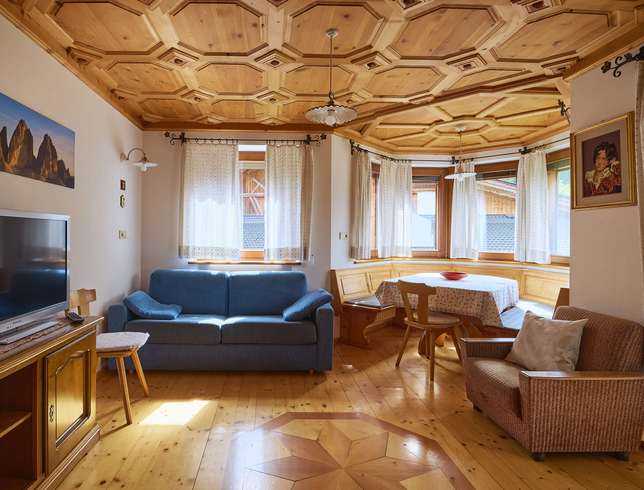 Soggiorno nell'appartamento Almrose