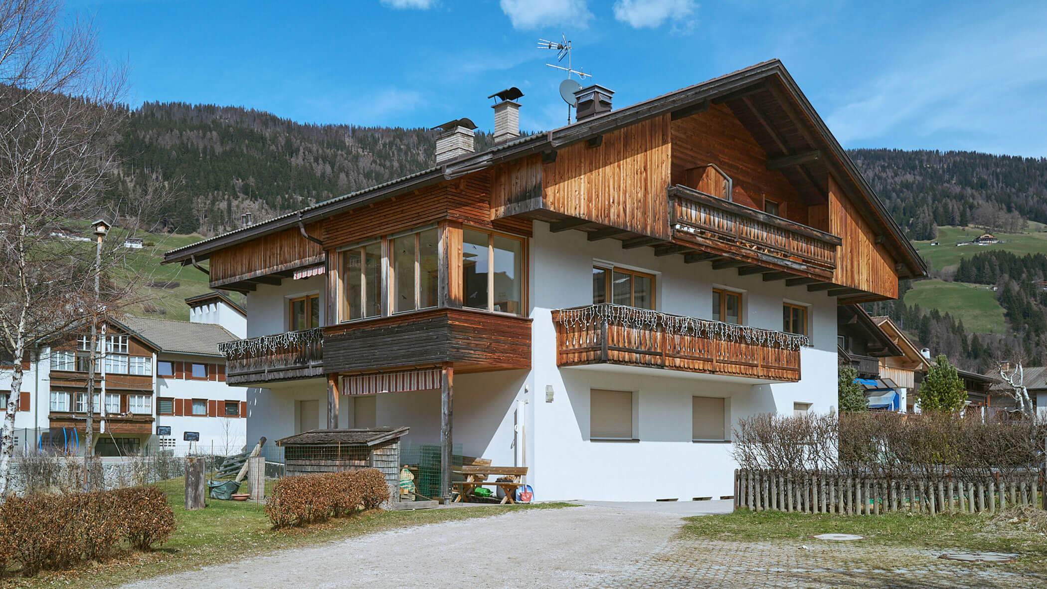 Außenansicht auf die Apartments Zacher