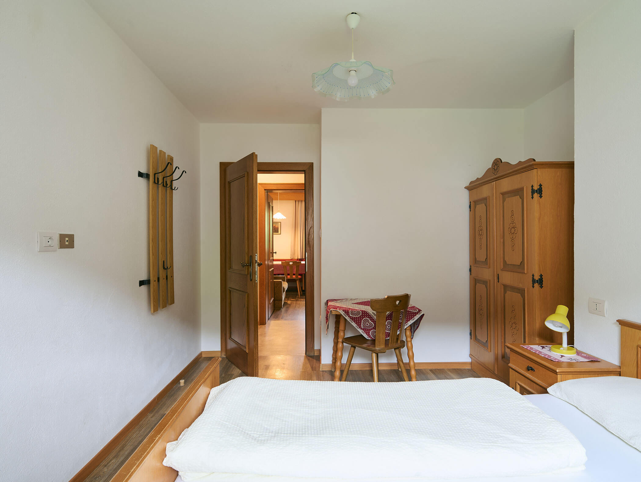 Schlafzimmer im Apartment Haunold