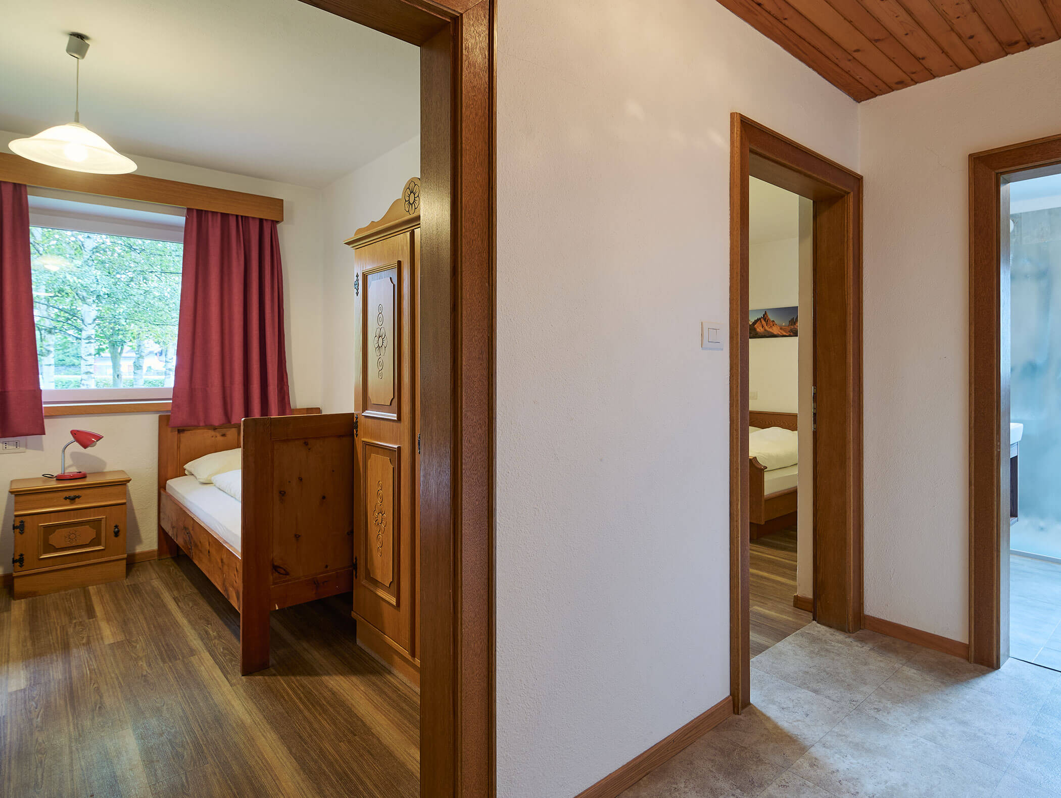 Eingangsbereich im Apartment Haunold